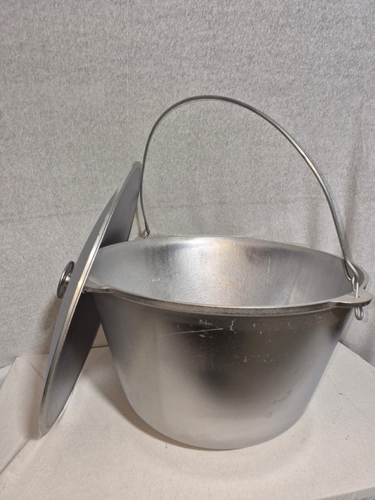 Ceaun Aluminiu + Capac cu Toarta 40 Litri 