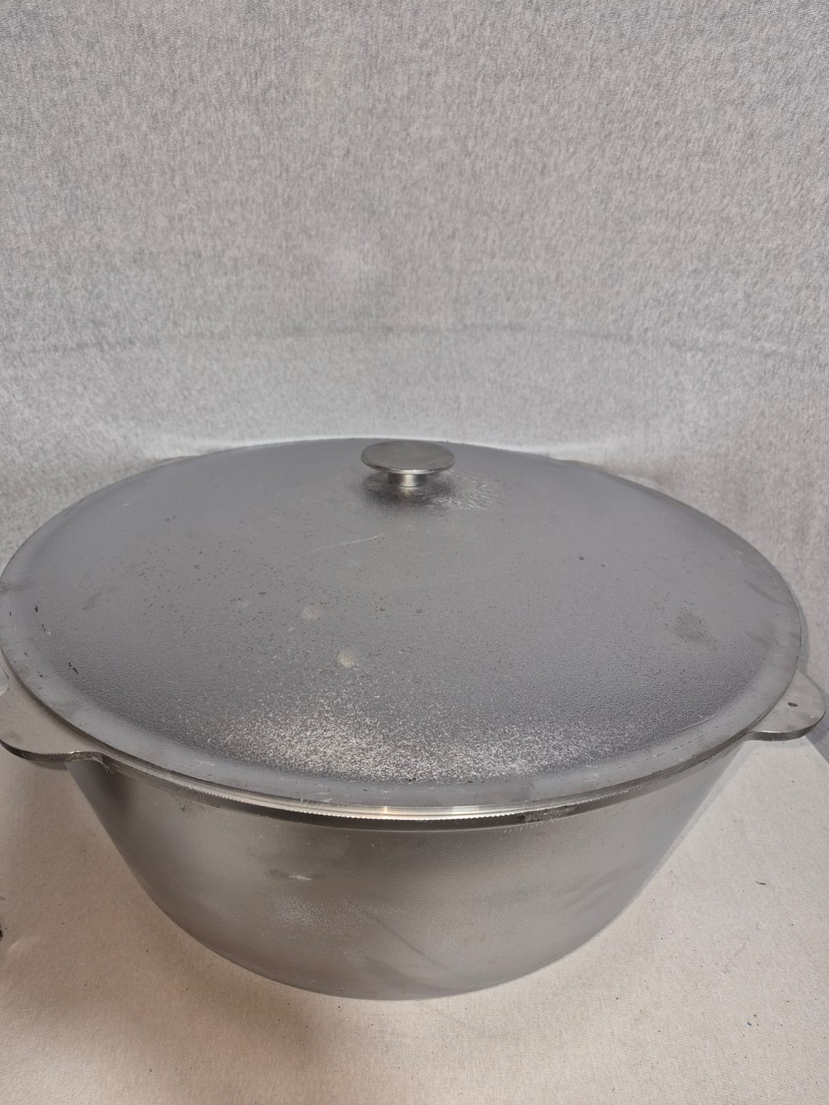 Ceaun Aluminu + Capac fară toarta 50 Litri