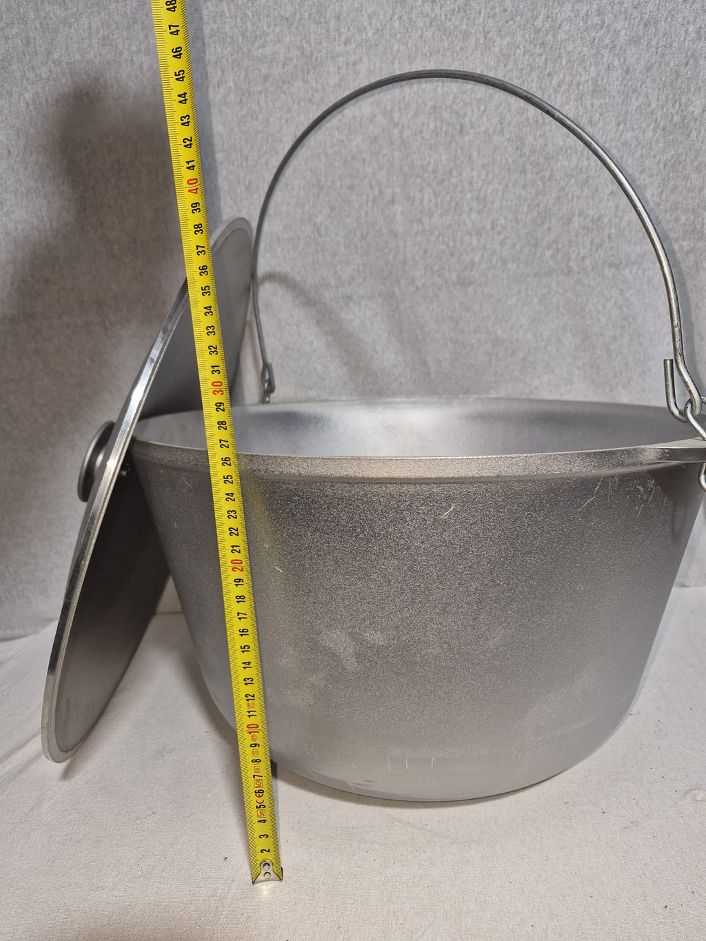 Ceaun Aluminiu + Capac cu toarta 30 Litri