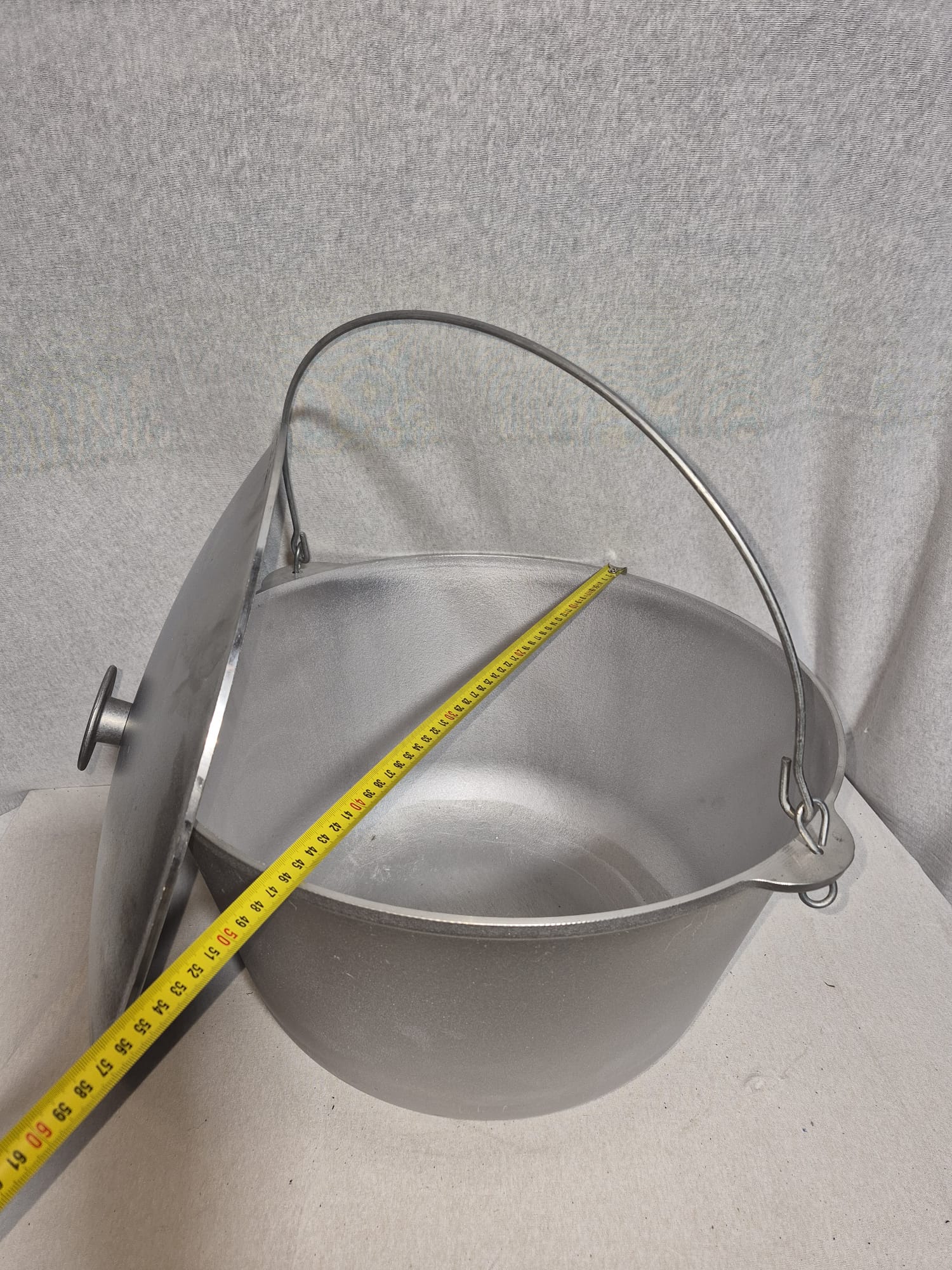 Ceaun Aluminiu + Capac cu toarta 30 Litri