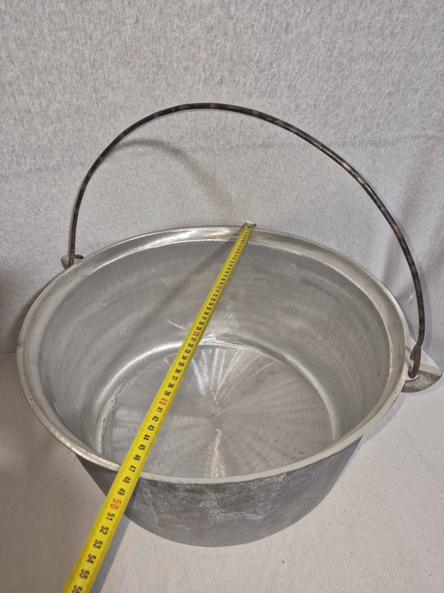 Ceaun Aluminiu Turnat Fund Drept 40 Litri 