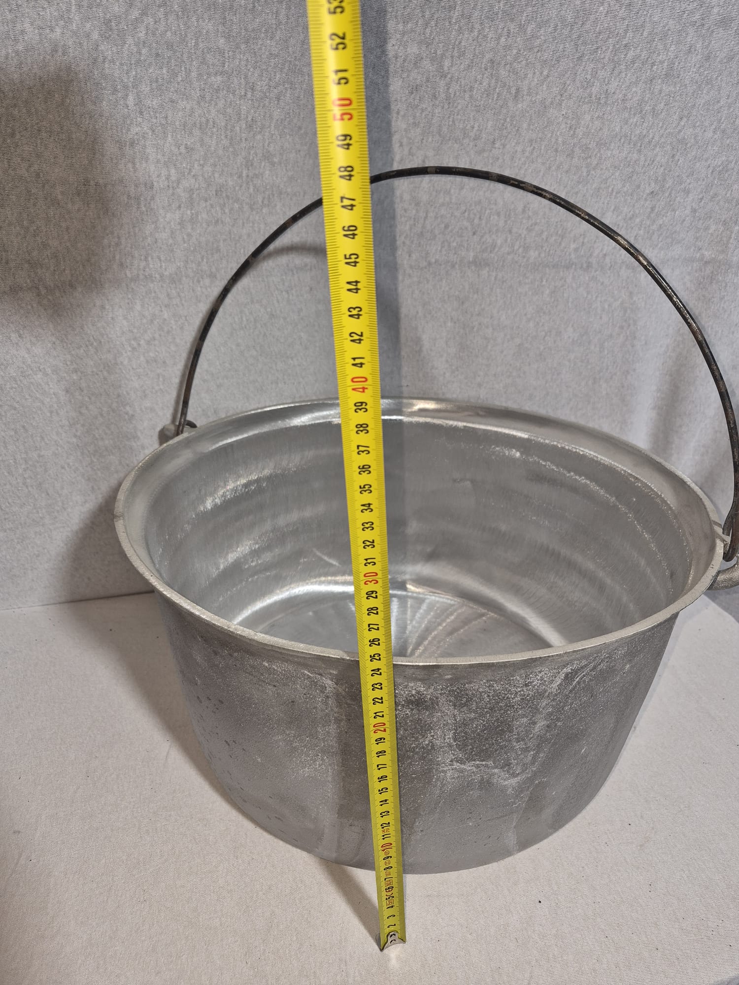 Ceaun Aluminiu Turnat Fund Drept 40 Litri 