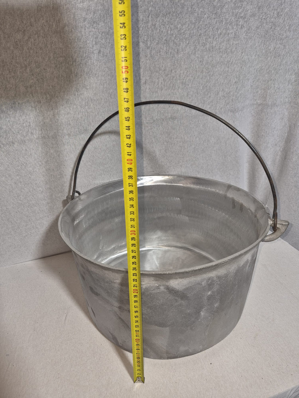 Ceaun Aluminiu Turnat Fund Drept 30 Litri