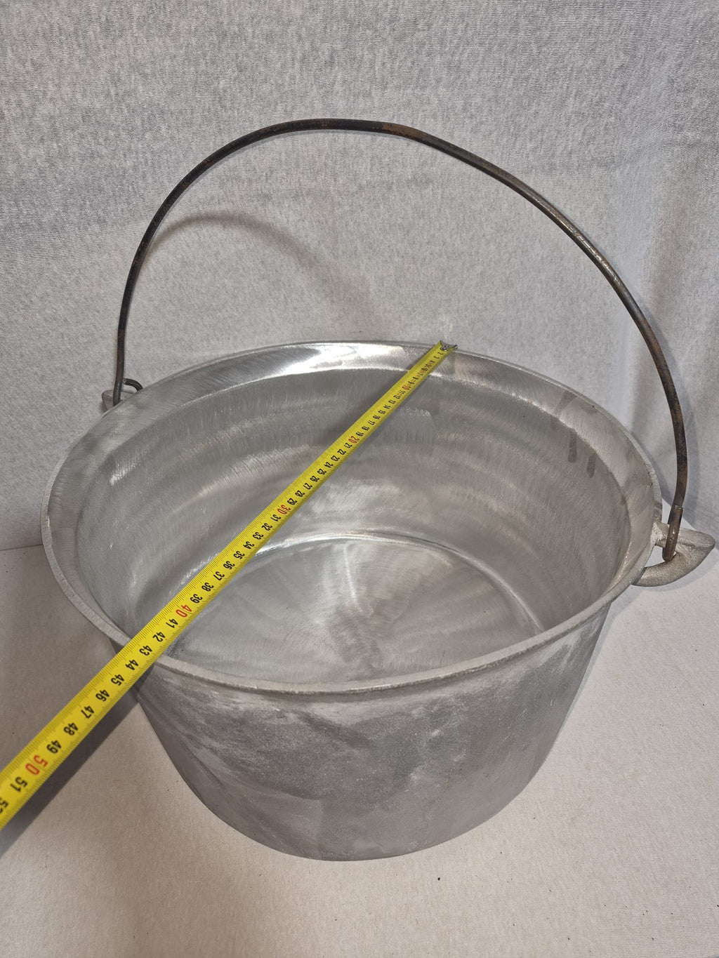 Ceaun Aluminiu Turnat Fund Drept 30 Litri