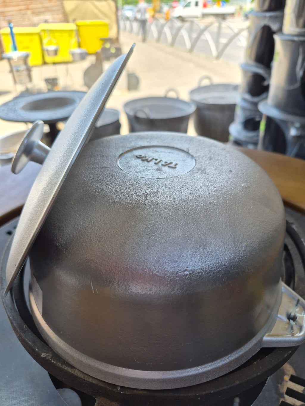 Ceaun 3L Aluminiu cu capac si toartă