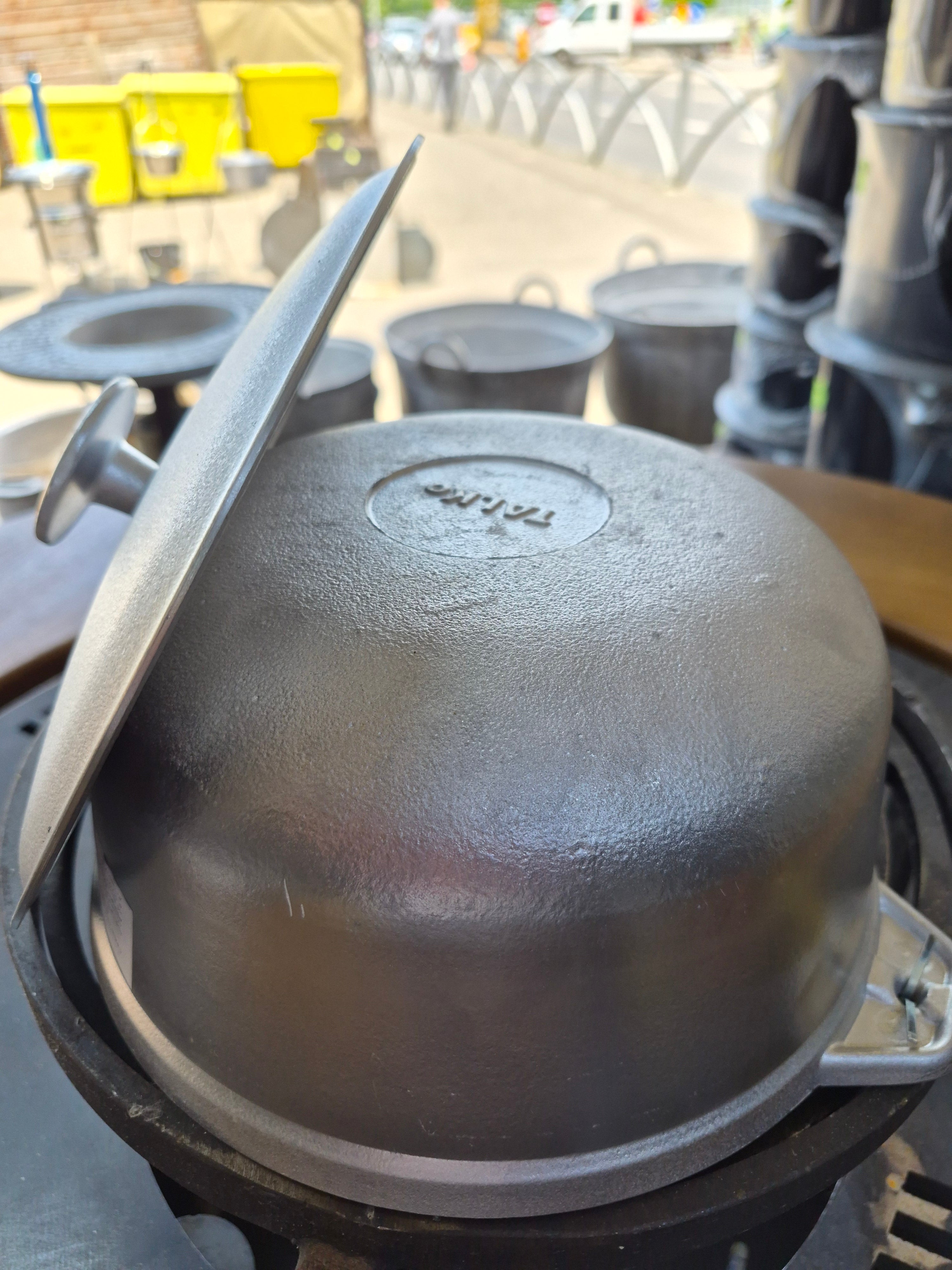 Ceaun 3L Aluminiu cu capac si toartă