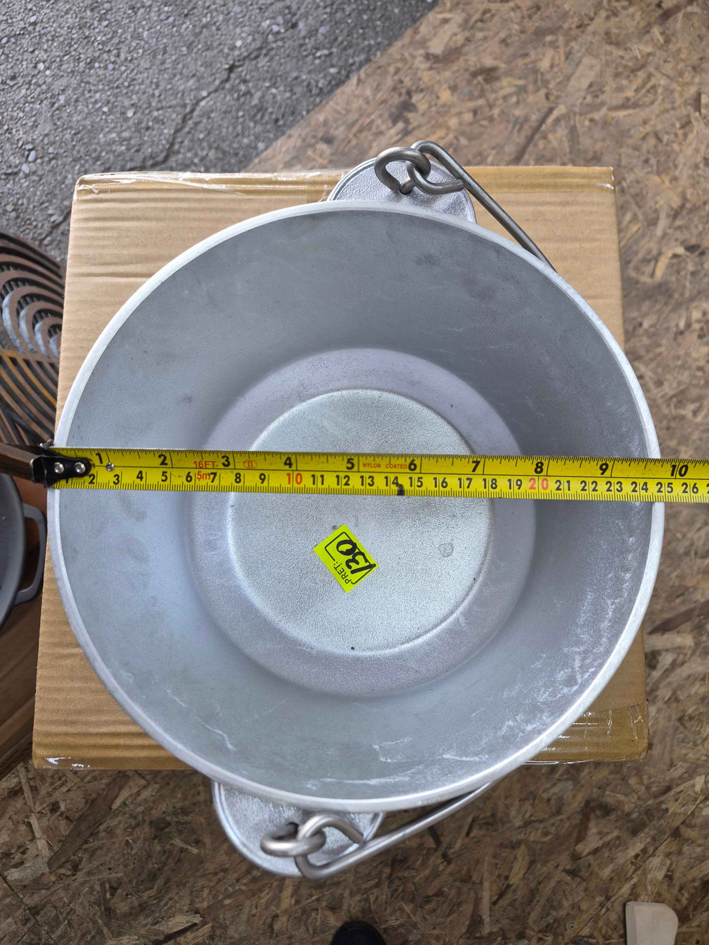 Ceaun 5L Aluminiu turnat cu toartă