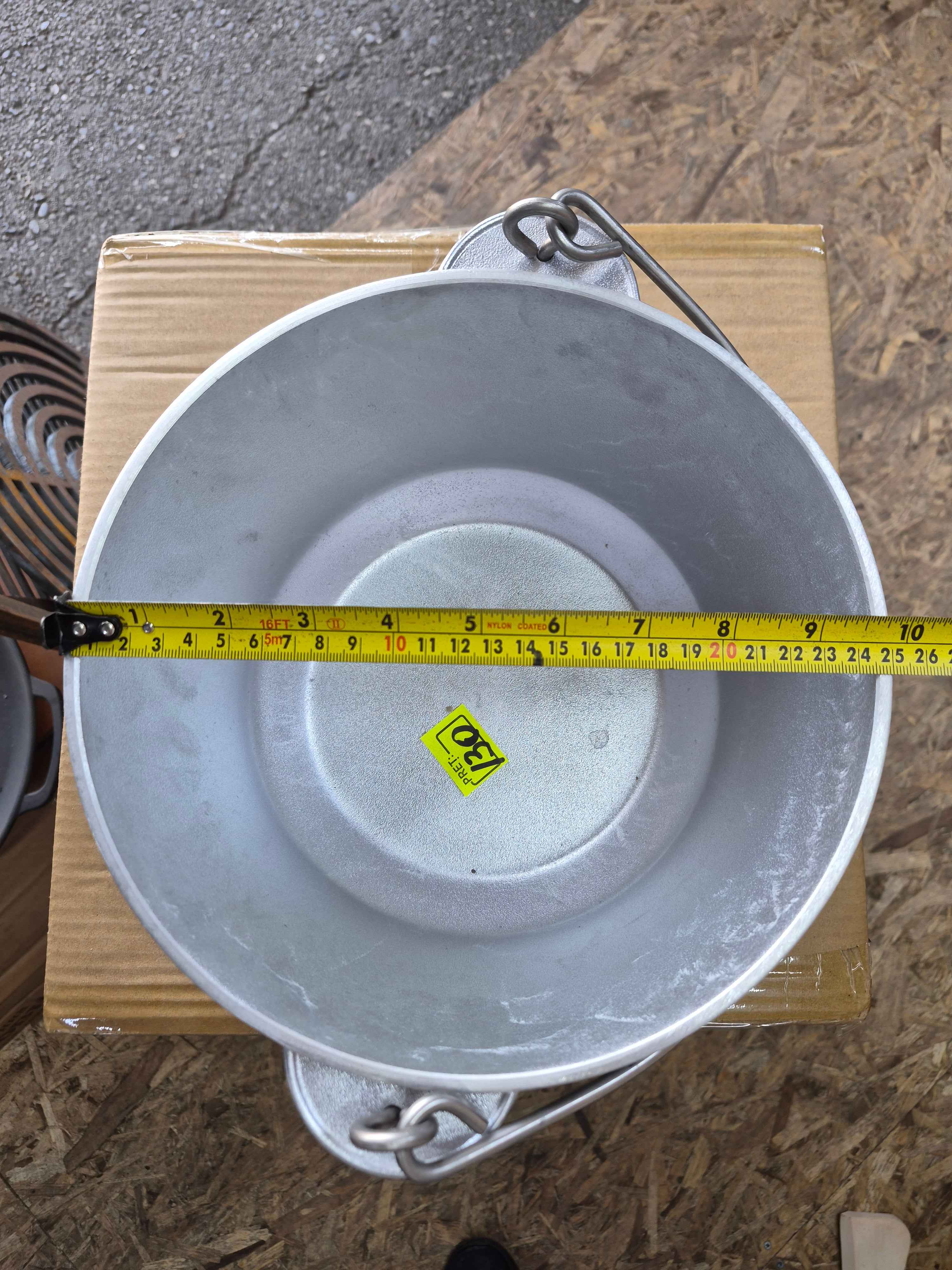 Ceaun 5L Aluminiu turnat cu toartă