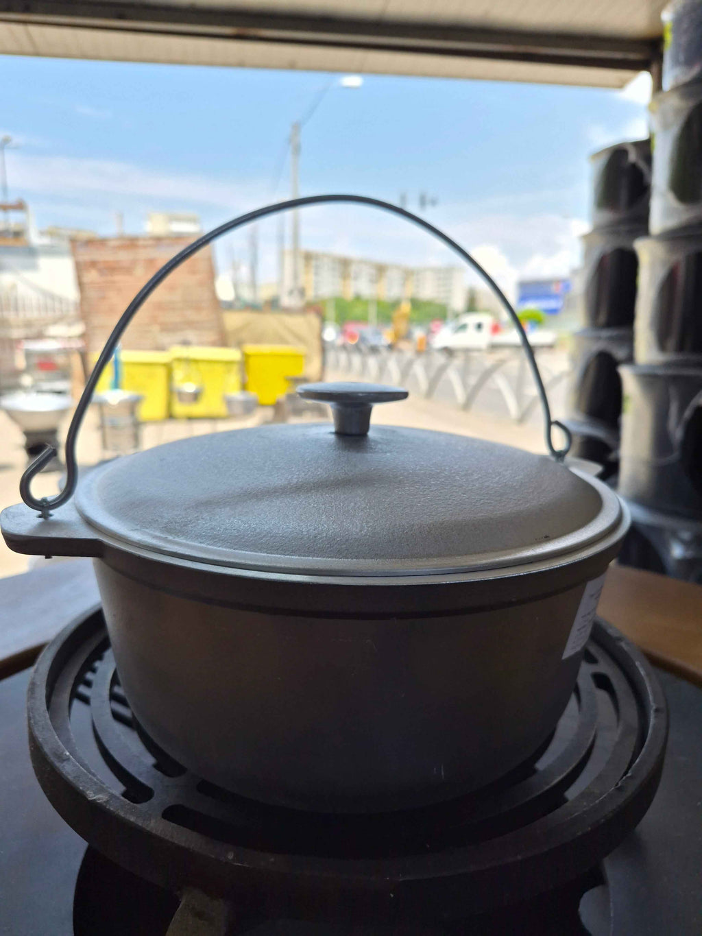 Ceaun 3L Aluminiu cu capac si toartă