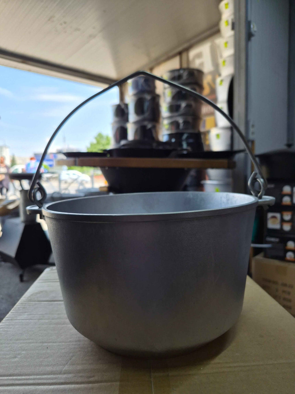 Ceaun 5L Aluminiu turnat cu toartă